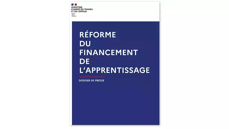 Réforme du financement de l'apprentissage | Dossier de presse